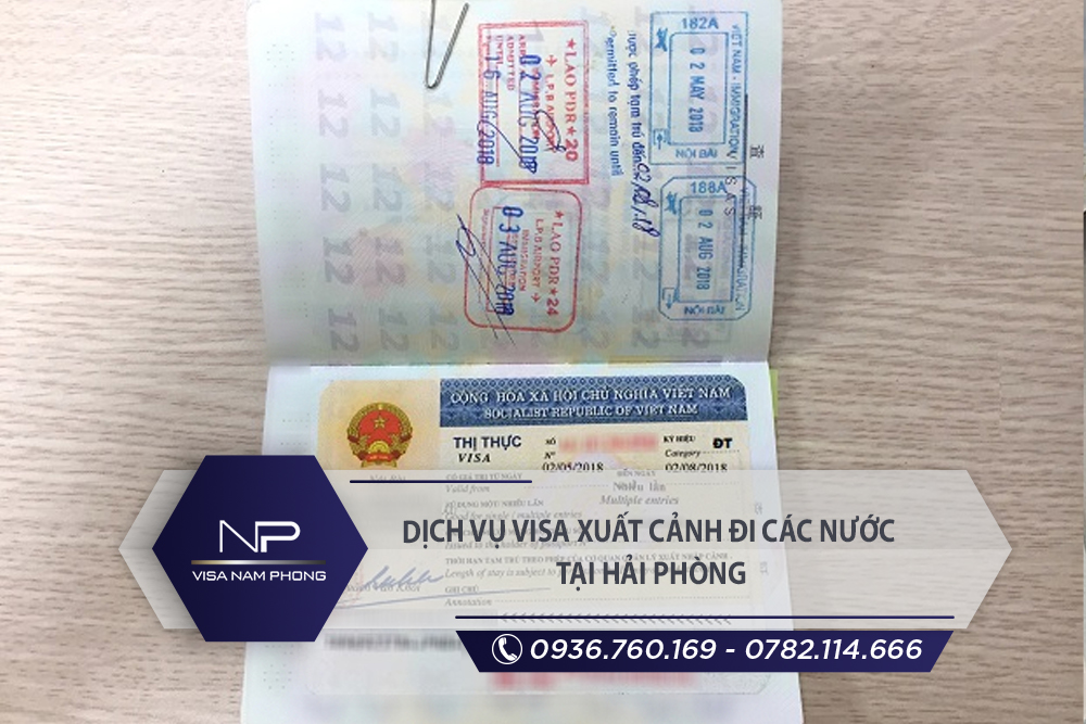 Dịch vụ visa xuất cảnh đi các nước tại Hải An Hải Phòng