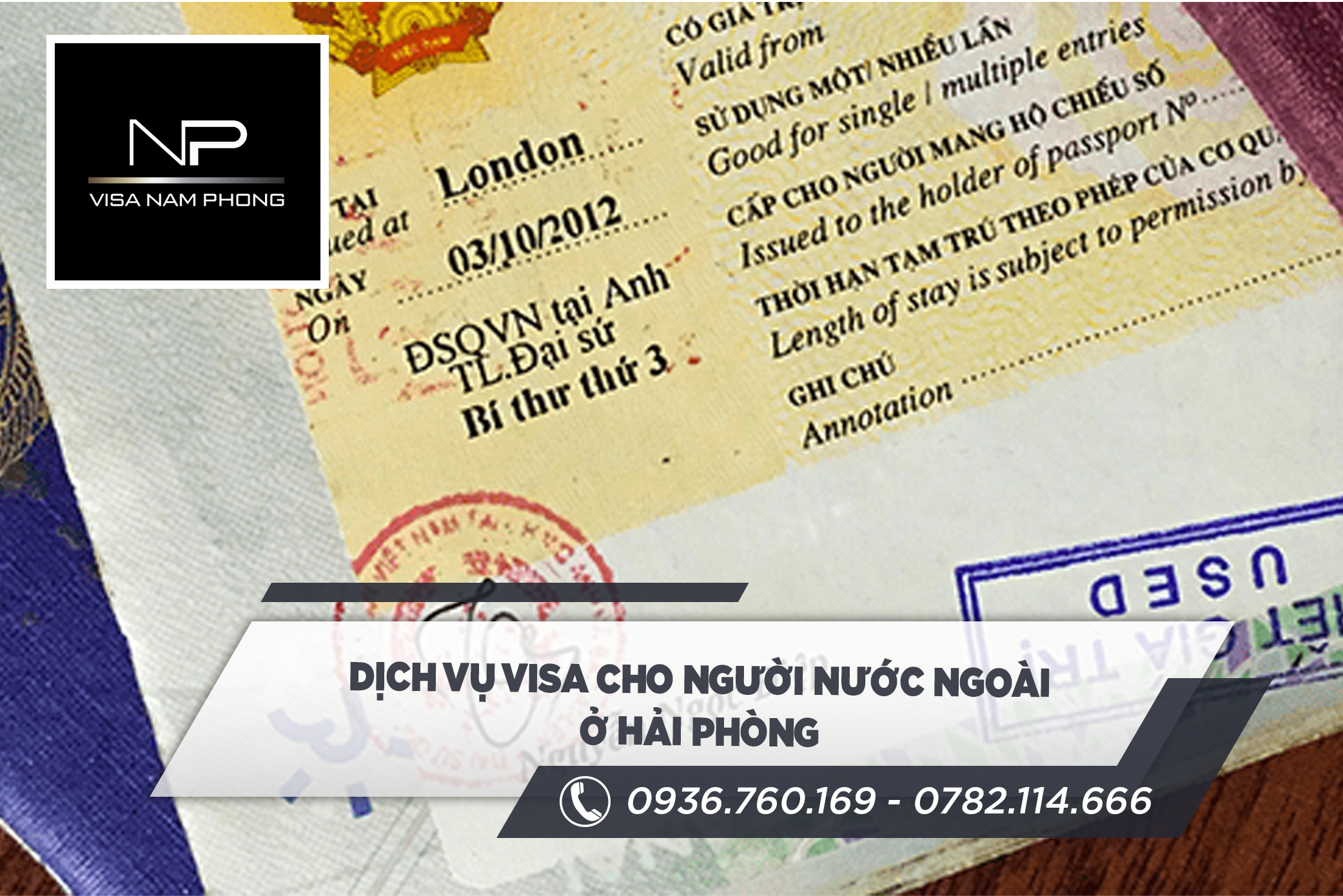 dịch vụ visa cho người nước ngoài ở hải phòng