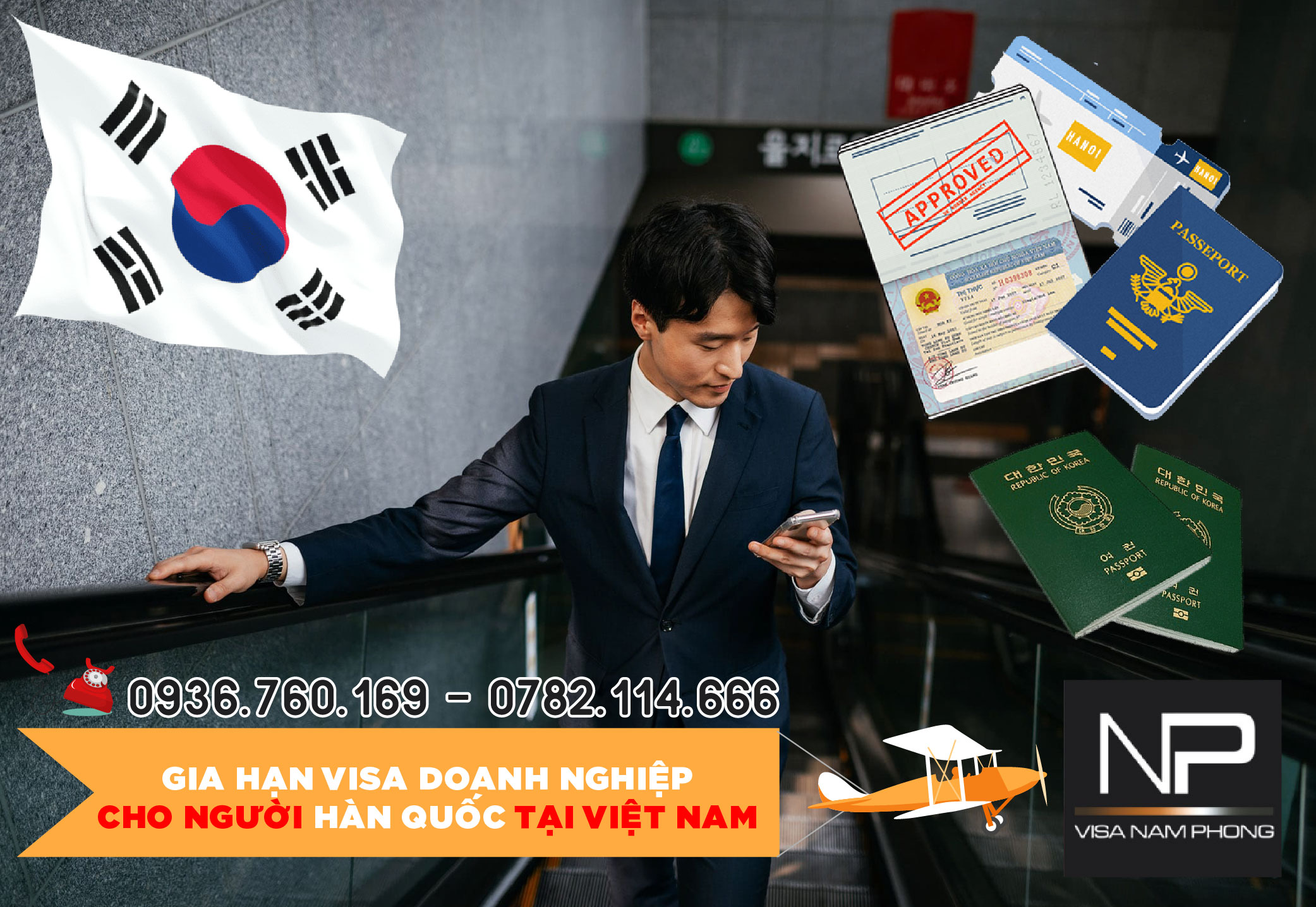 Gia hạn visa doanh nghiệp cho người Hàn Quốc tại Hải Phòng