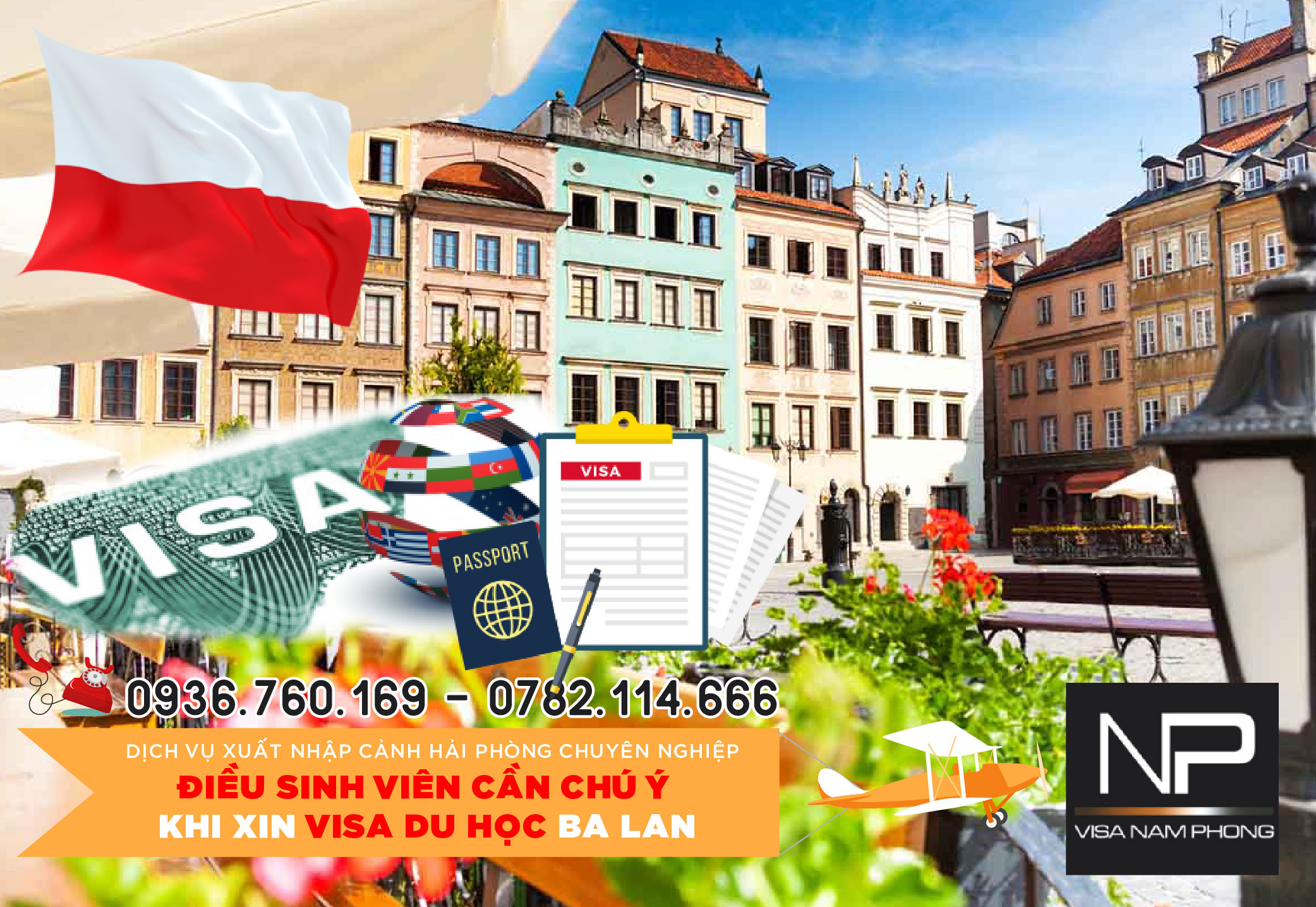 Tư vấn điều cần chú ý khi xin Visa du học Ba Lan tại Hải Phòng