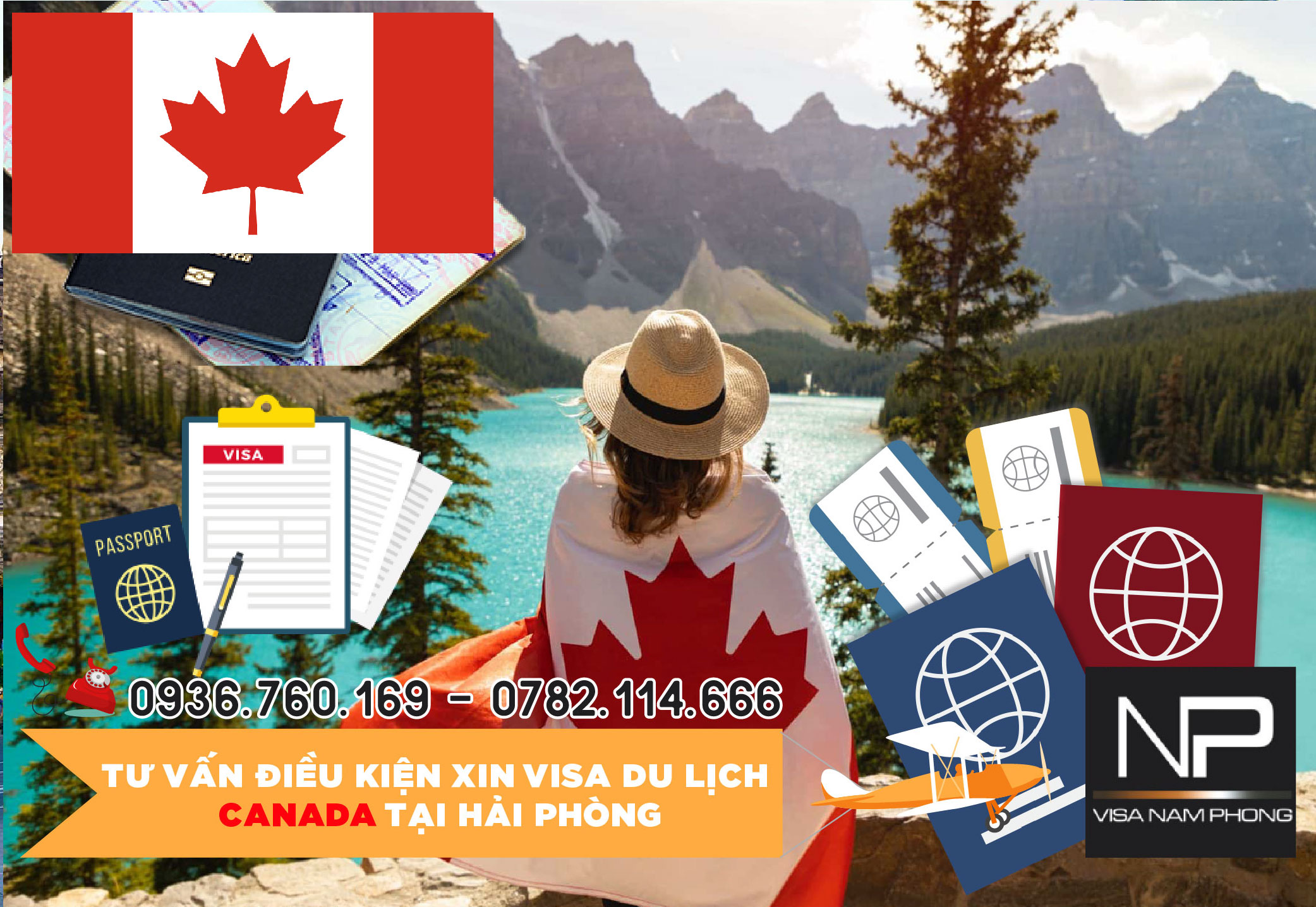 Tư vấn điều kiện xin visa du lịch Canada tại Hải Phòng