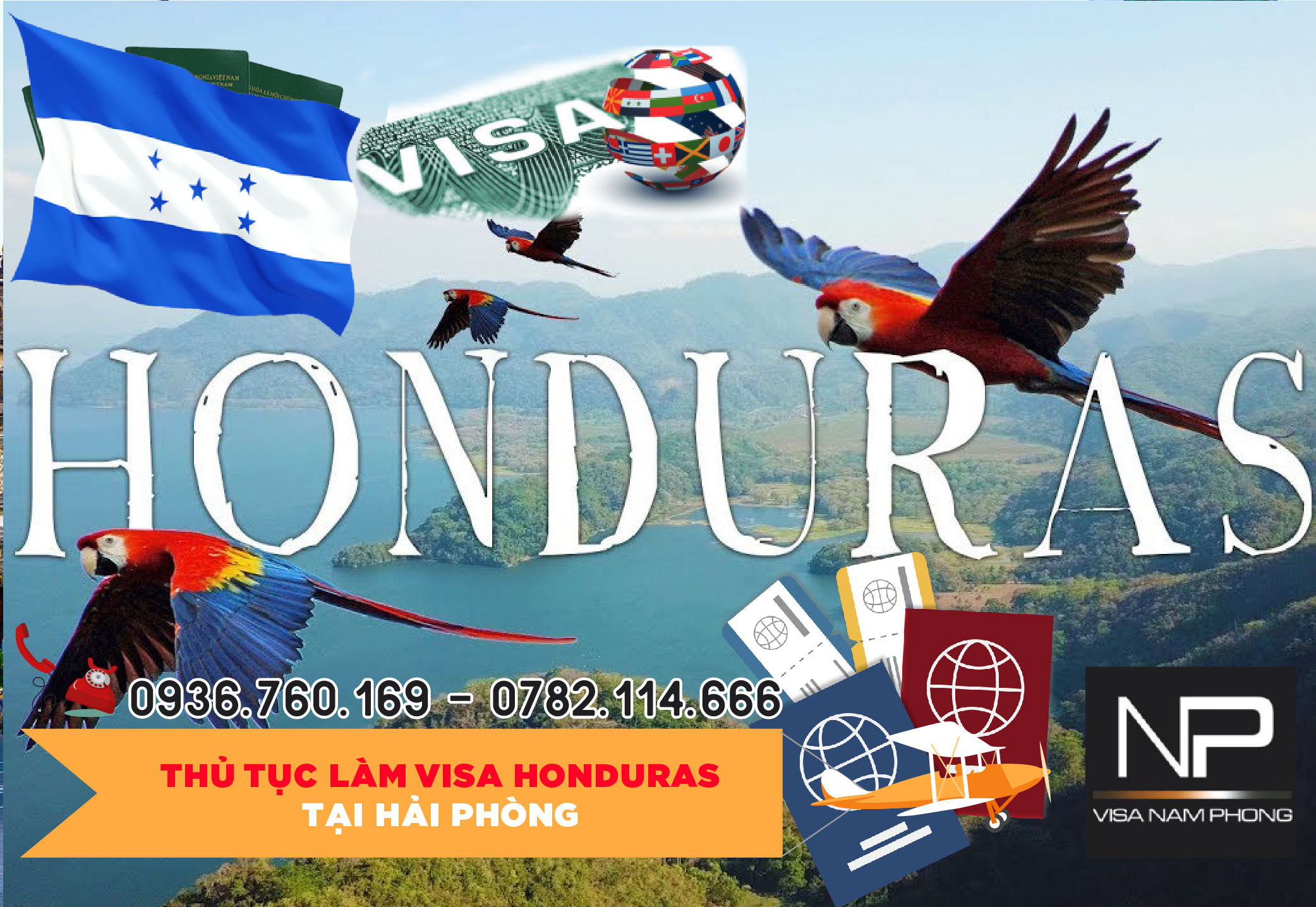 Thủ tục làm visa Honduras tại Hải Phòng