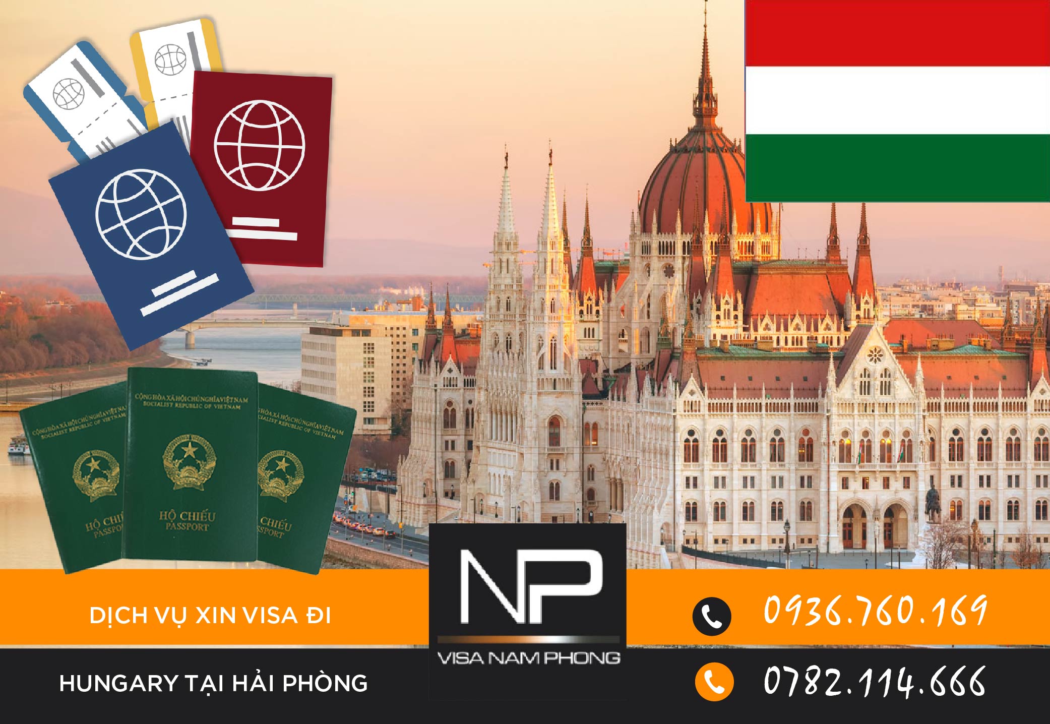 Dịch vụ xin visa đi Hungary tại Hải Phòng
