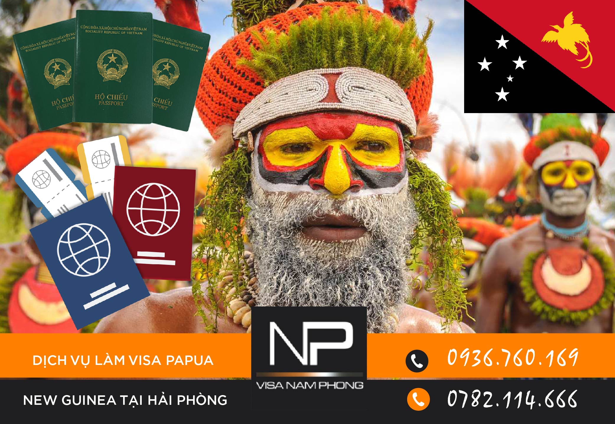 Dịch vụ làm visa Papua New Guinea tại Hải Phòng