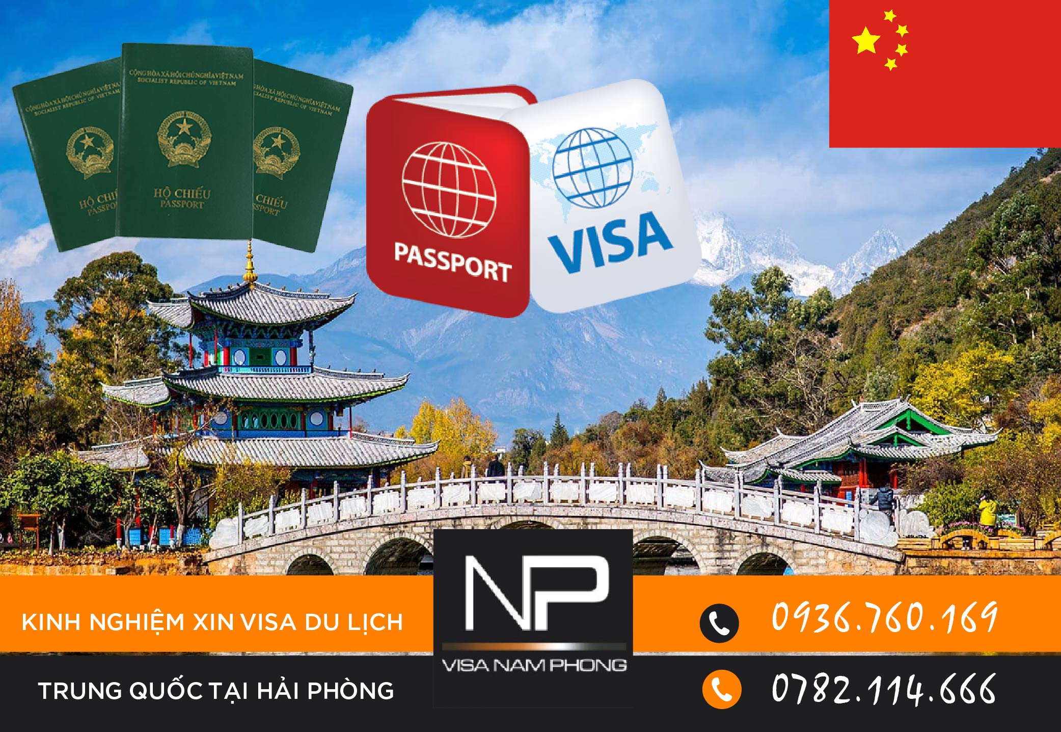 Kinh nghiệm xin visa du lịch Trung Quốc tại Hải Phòng