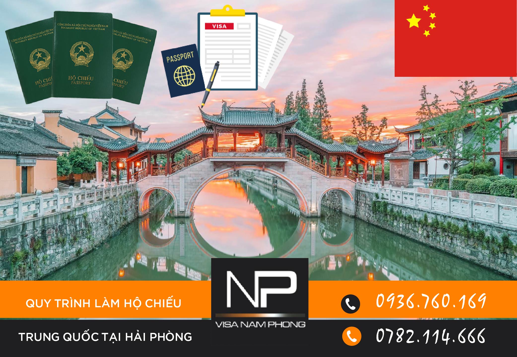 Quy trình làm hộ chiếu Trung Quốc tại Hải Phòng