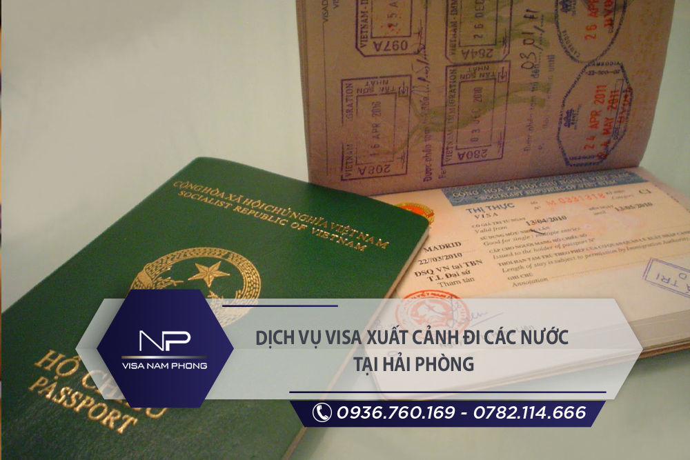 Dịch vụ visa xuất cảnh đi các nước tại Hồng Bàng Hải Phòng