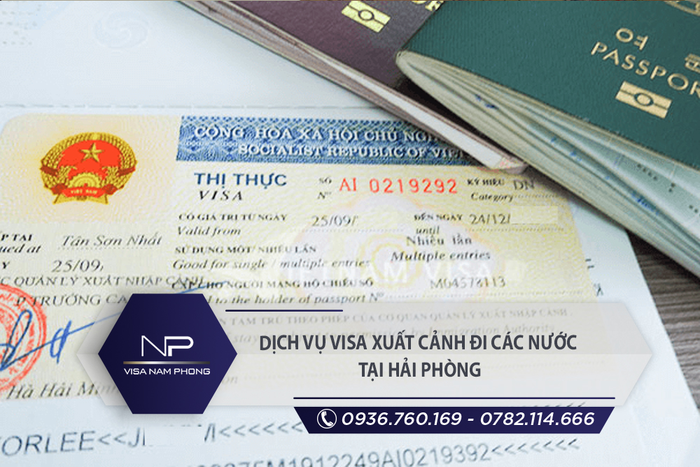 Dịch vụ visa xuất cảnh đi các nước tại Lê Chân Hải Phòng