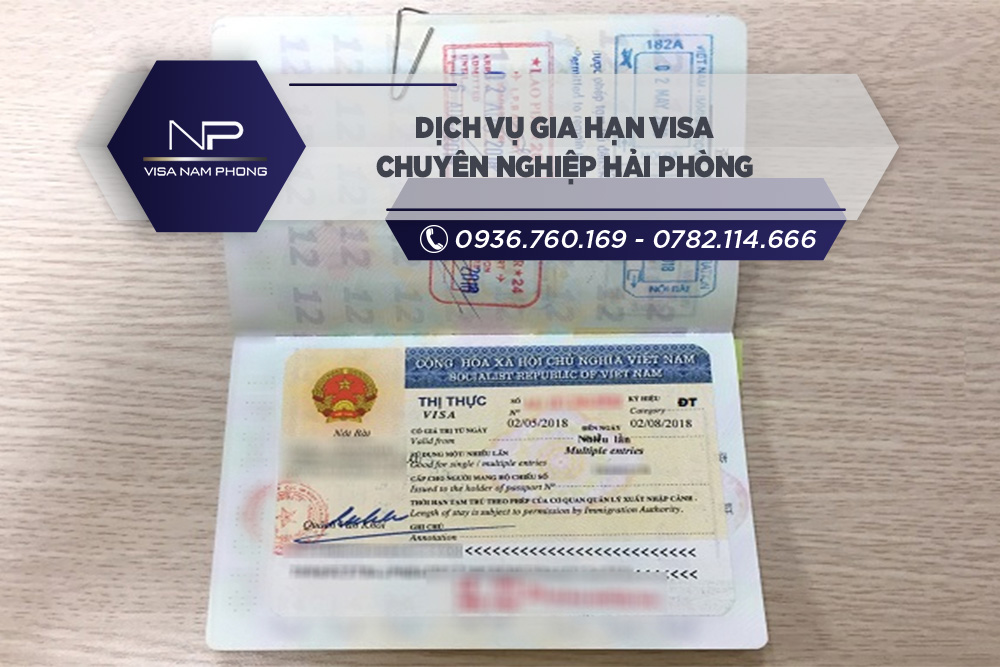 Dịch vụ gia hạn visa chuyên nghiệp Hải Phòng