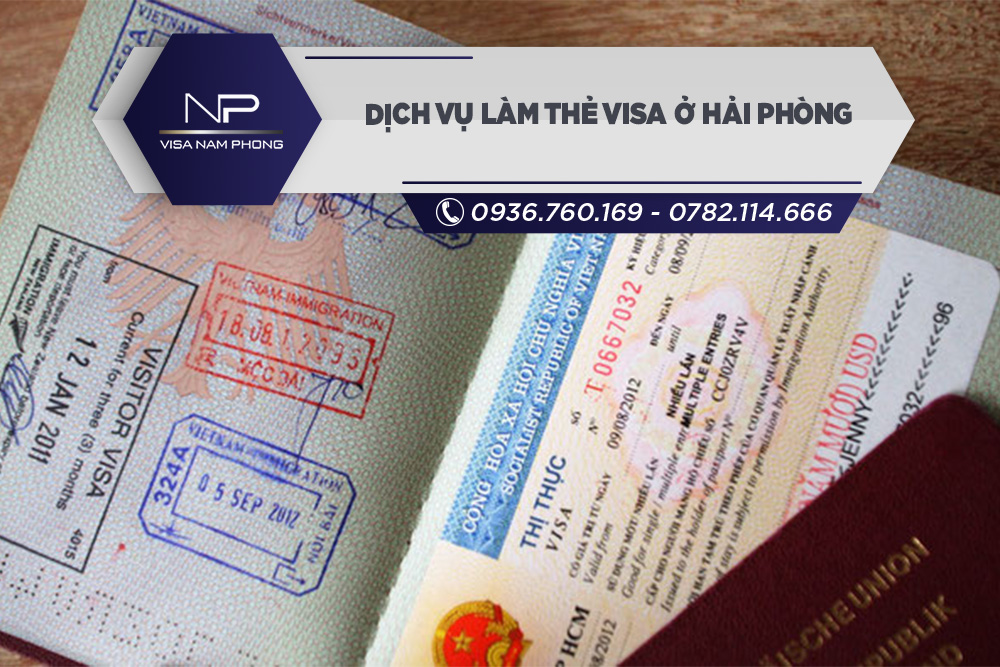 Dịch vụ làm thẻ visa ở Hải Phòng
