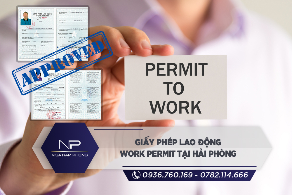 Giấy phép lao động work permit tại Hải Phòng