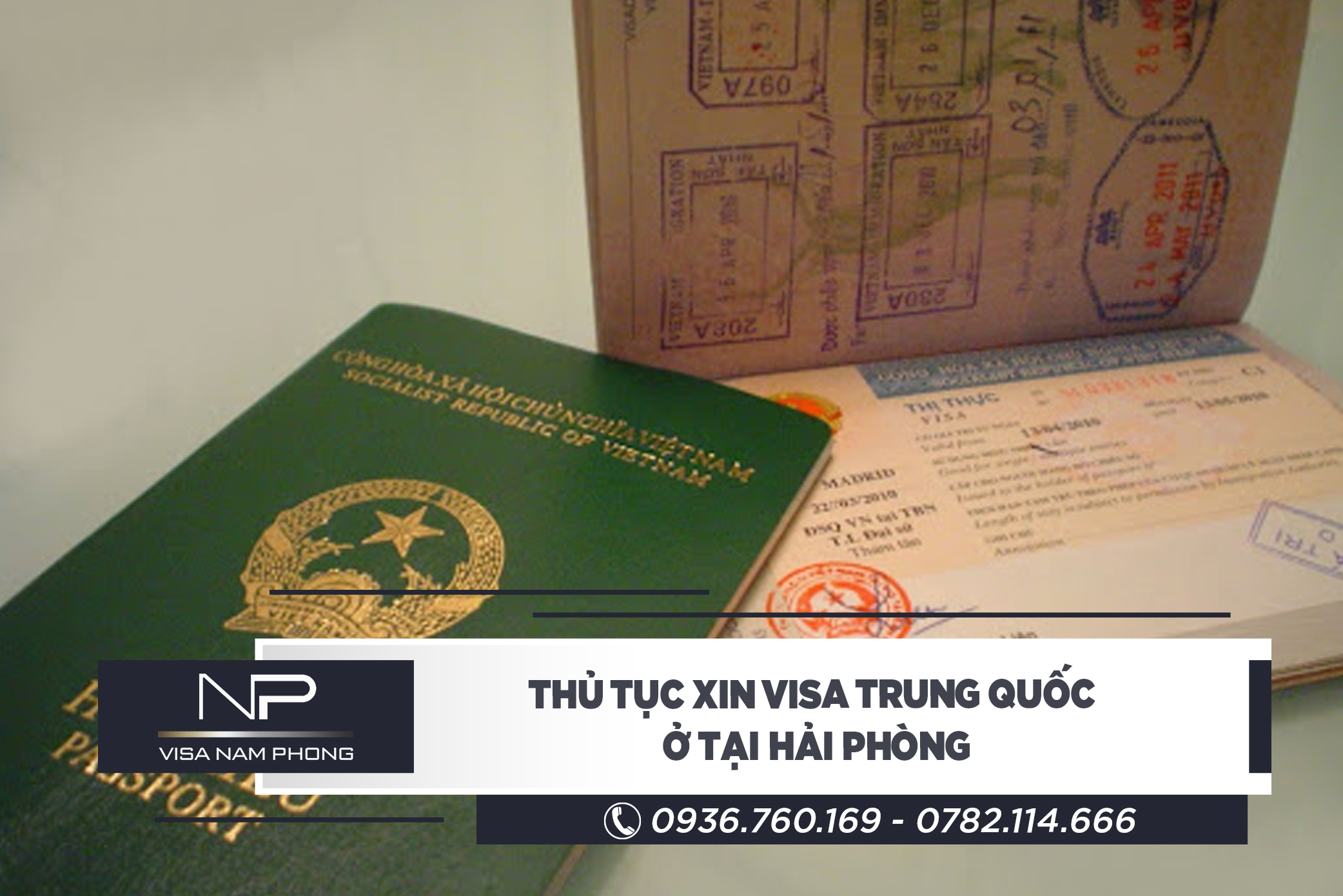 Thủ tục xin Visa Trung Quốc ở tại Hải Phòng