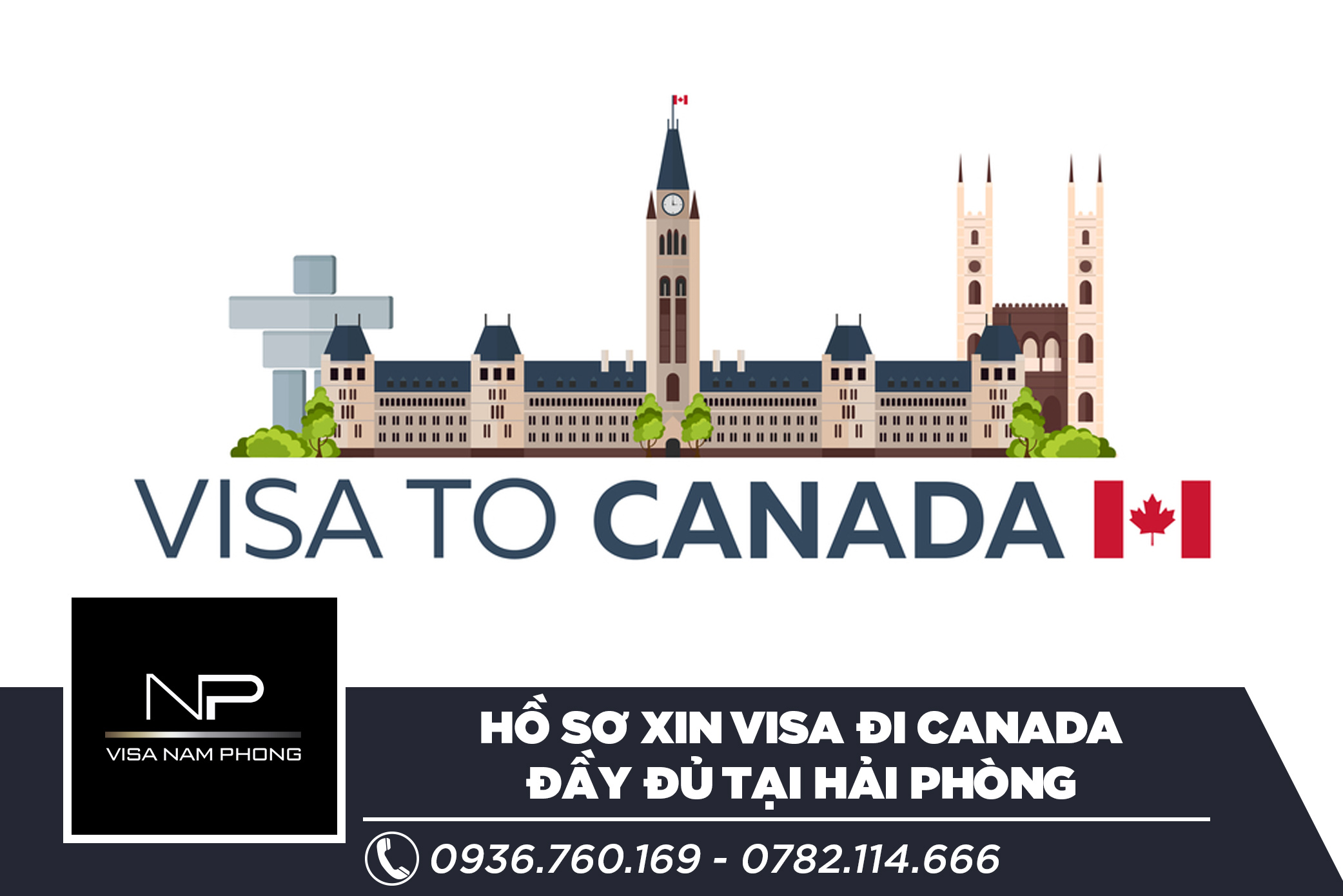 Hồ sơ xin visa đi Canada đầy đủ tại Hải Phòng