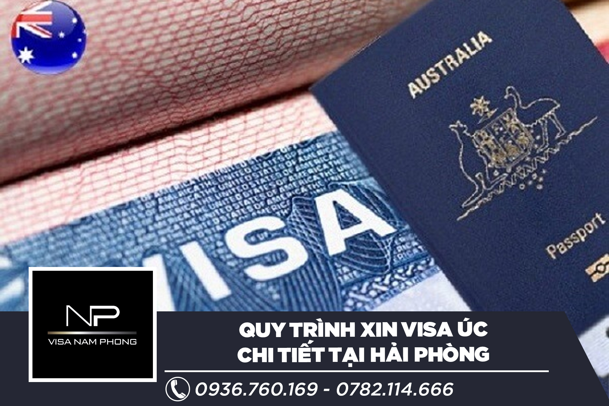 Quy trình xin visa Úc chi tiết tại Hải Phòng