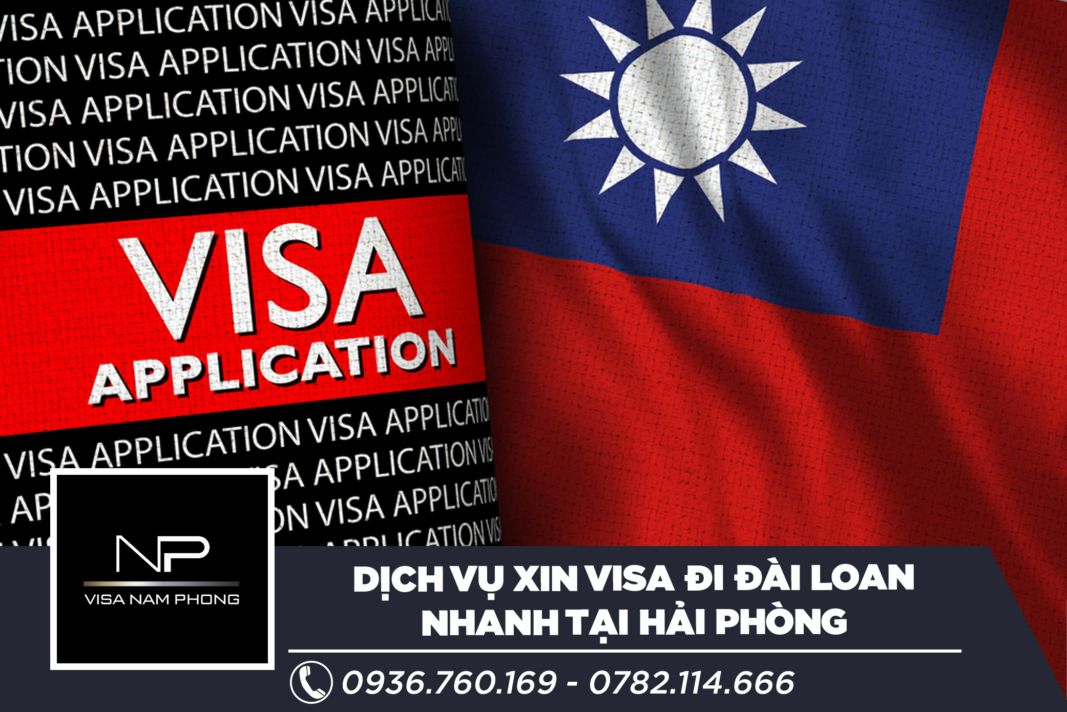 DỊch vụ xin visa đi Đài Loan nhanh tại Hải Phòng