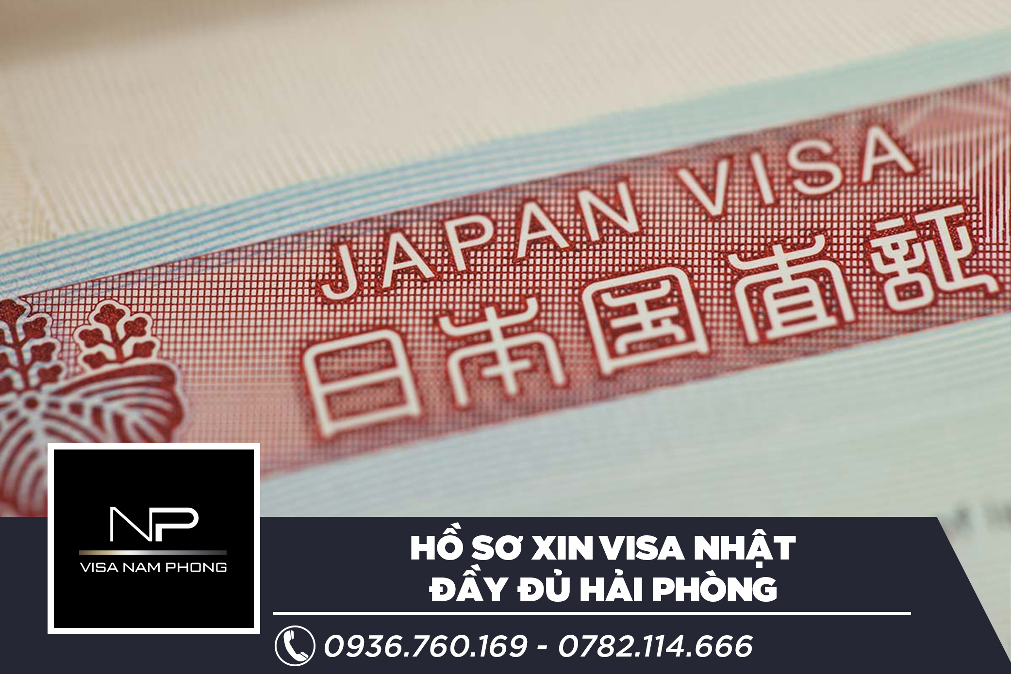 Hồ sơ xin visa Nhật đầy đủ Hải Phòng