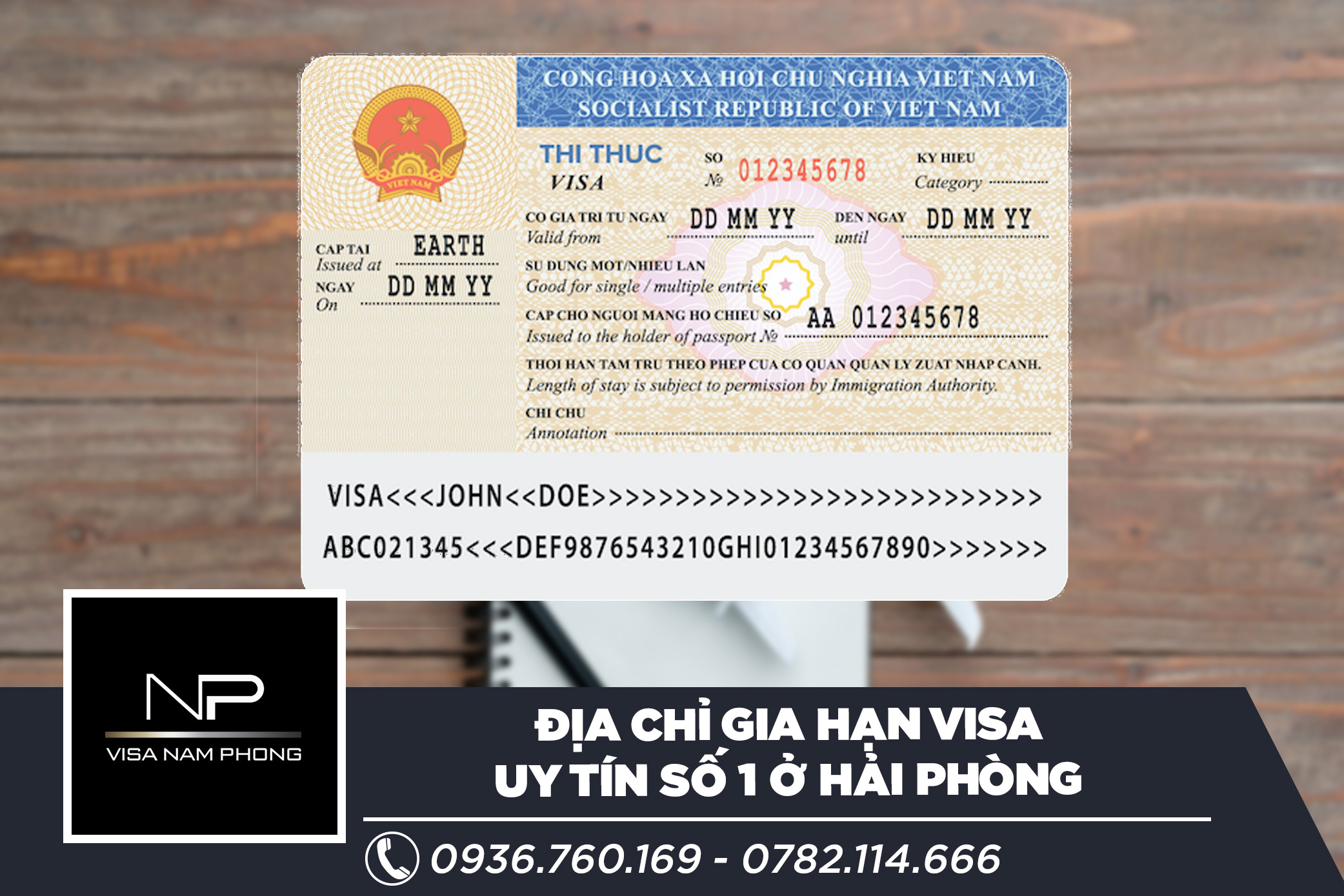 Địa chỉ gia hạn visa uy tín số 1 ở hải phòng