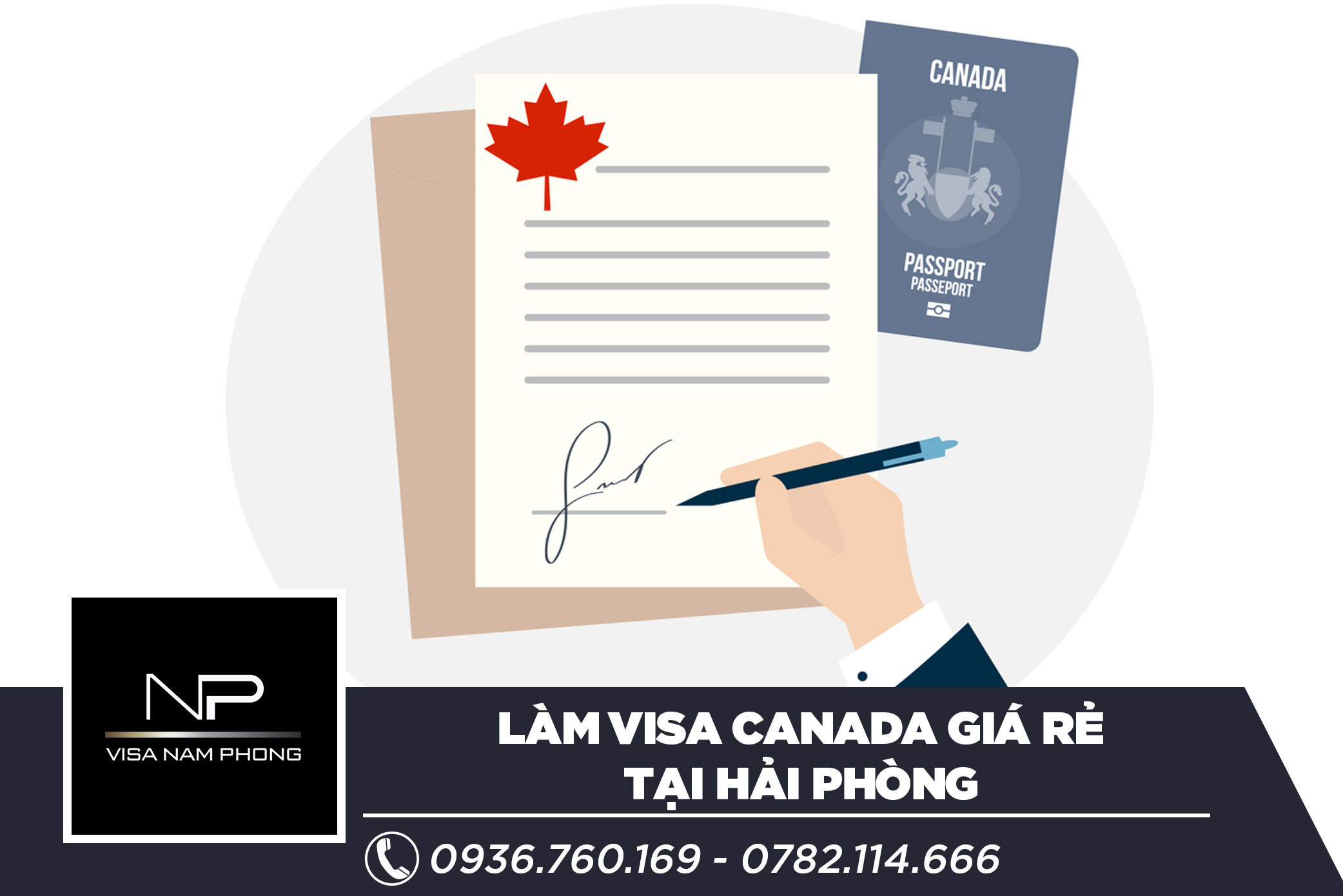 Làm visa Canada giá rẻ tại Hải Phòng