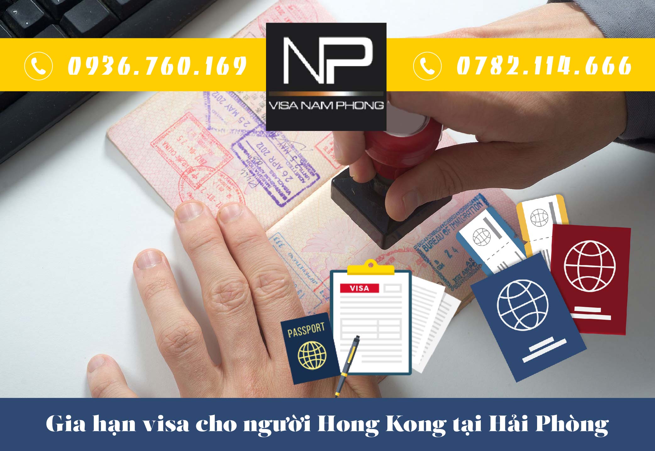 Gia hạn visa cho người Hong Kong tại Hải Phòng