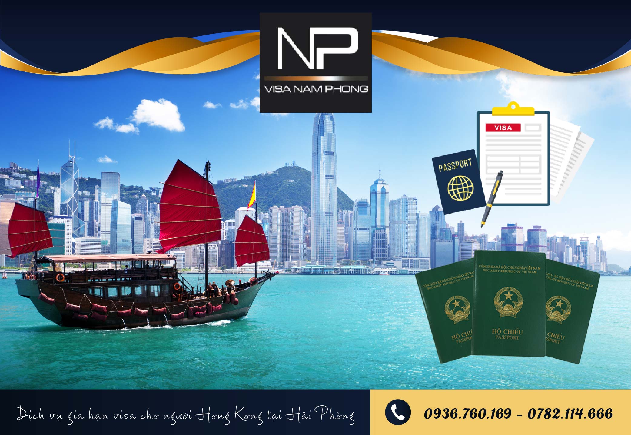 Dịch vụ gia hạn visa cho người Hong Kong tại Hải Phòng
