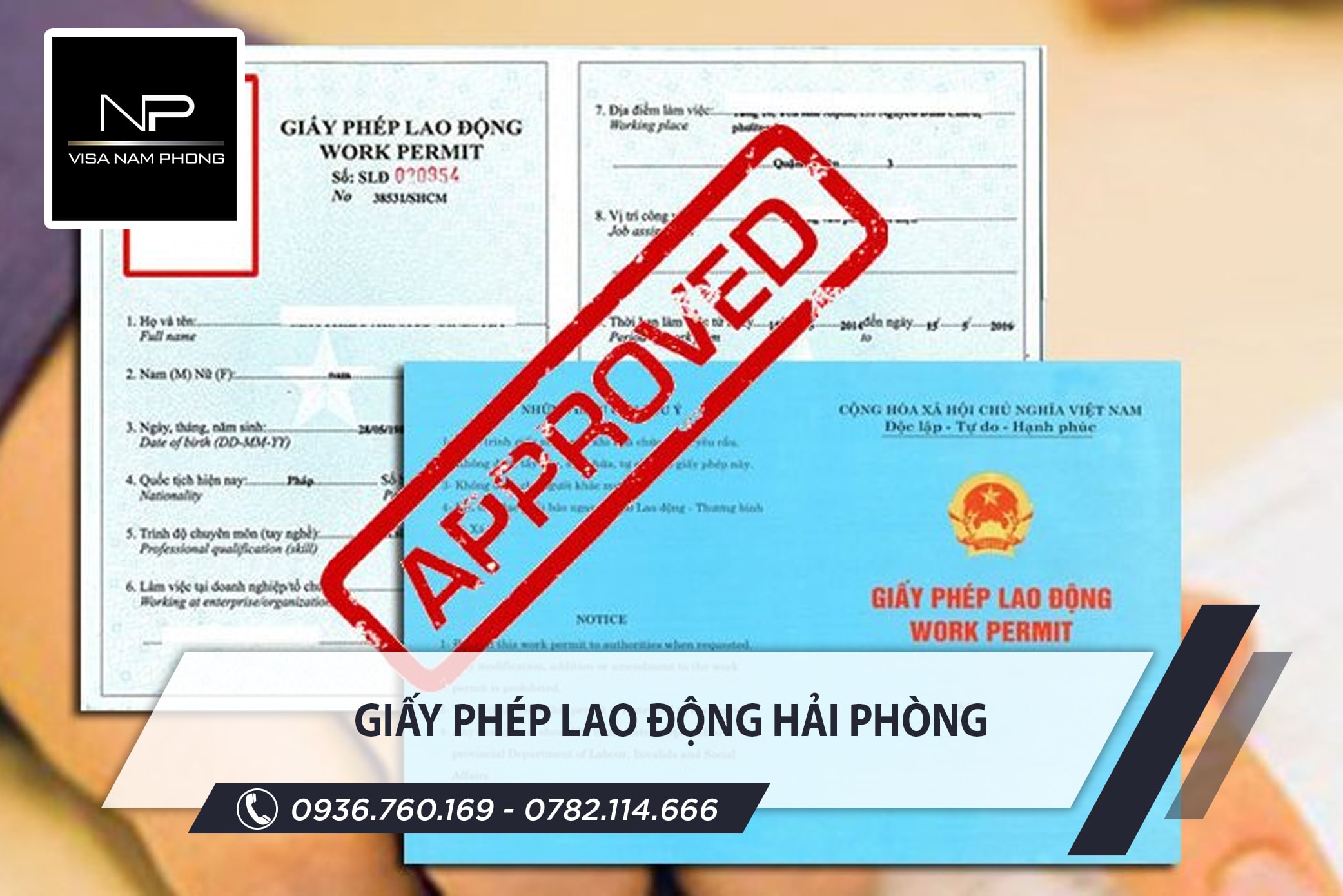 Thủ tục cấp giấy phép lao động Hồng Bàng Hải Phòng