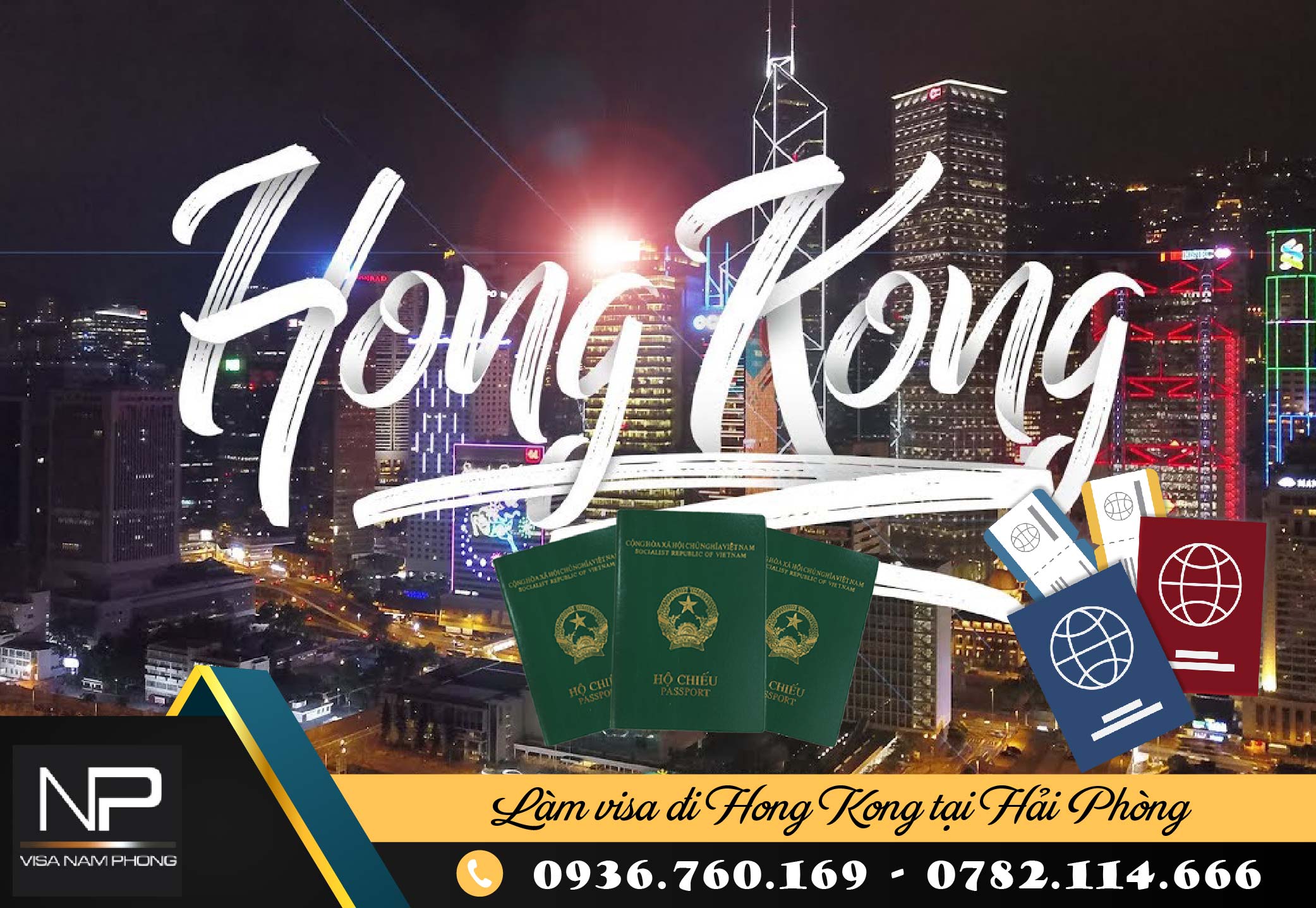Làm visa đi Hong Kong tại Hải Phòng