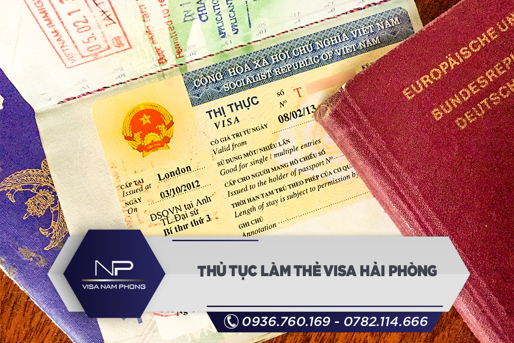thu tuc lam the visa hai phong